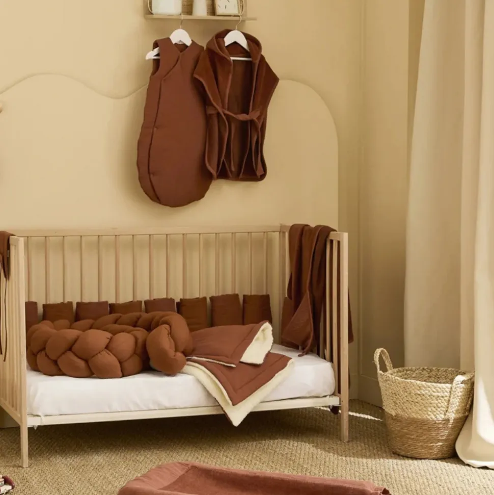 Doudou anneau de dentition toffee