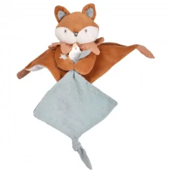 Doudou attache sucette 20 cm timo le renard