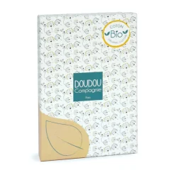 Doudou attache sucette pollen l'abeille bio
