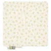 Doudou attache-tétine en gaze de coton - blueberry leaves