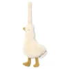 Doudou attache-tétine en gaze de coton - oie