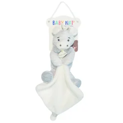 Doudou avec pantin mahé le zèbre