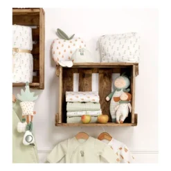 Doudou bébé jardinier botanica
