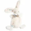 Doudou bleu lapin bonbon