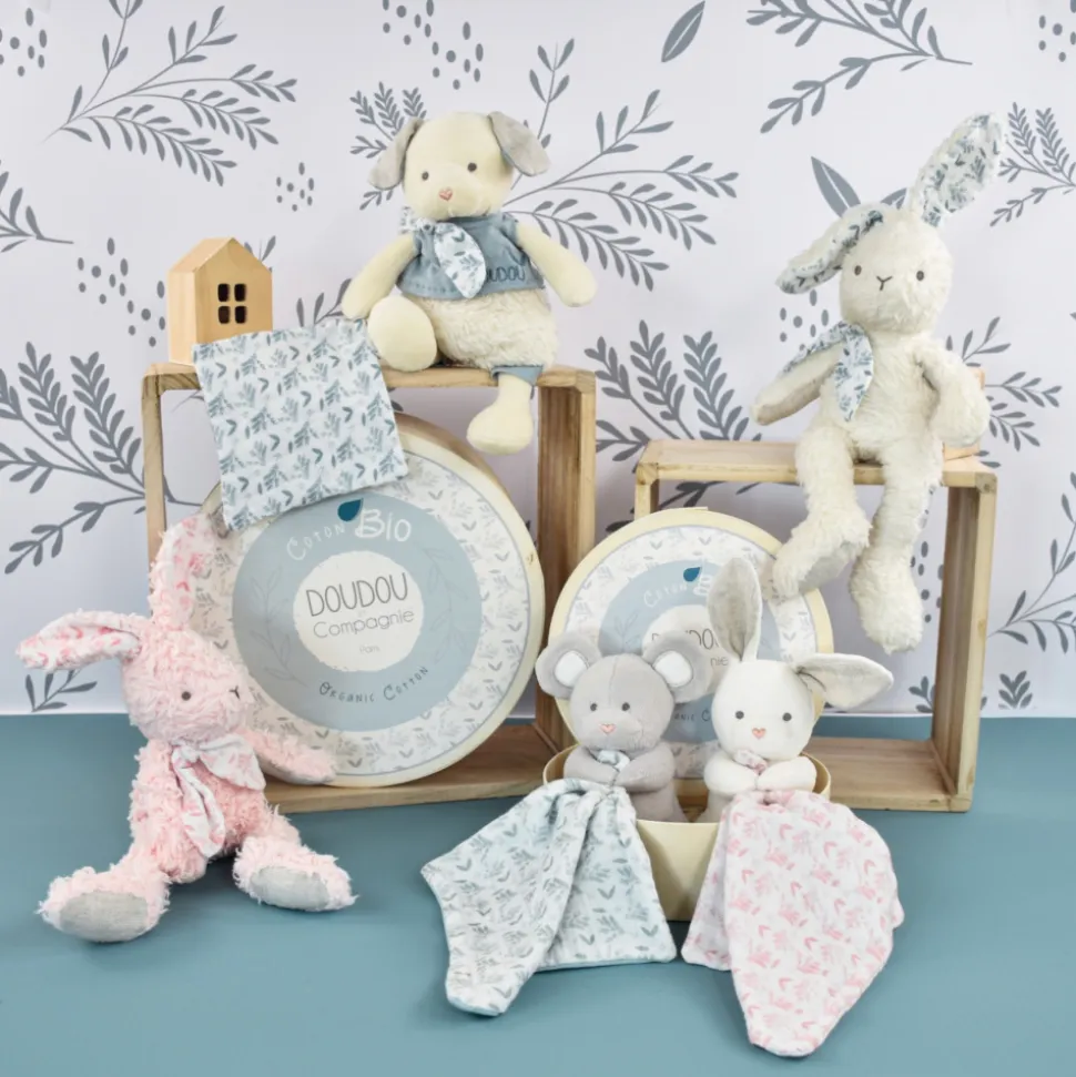 Doudou botanic pantin chien 22 cm
