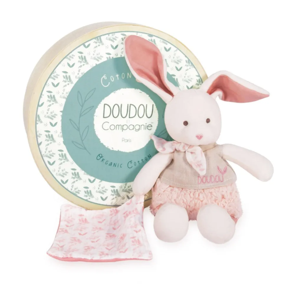 Doudou botanic pantin lapin 22 cm