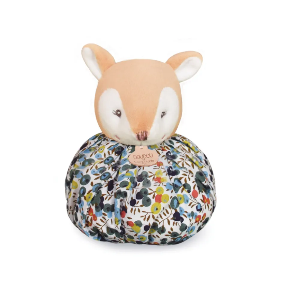 Doudou boule faon 3 en 1