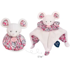 Doudou boule souris 3 en 1
