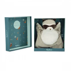 Doudou carré raton laveur gaston