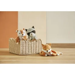 Doudou carré raton laveur gaston