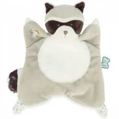 Doudou carré raton laveur gaston