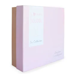 Doudou collector ours rose