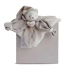 Doudou collector ours taupe