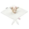 Doudou fanfan biche velours blanc crème