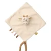 Doudou girafe bouclette écru bouclette