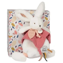 Doudou happy boho pompon terracotta