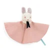 Doudou lange après la pluie - souris rose