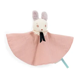 Doudou lange après la pluie - souris rose