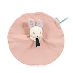 Doudou lange après la pluie - souris rose