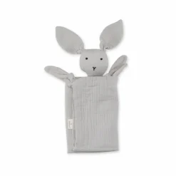 Doudou lange lapin gris plum