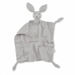 Doudou lange lapin gris plum