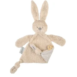 Doudou lapidou phosphorescent glow avec motif imprimé sable 27 cm