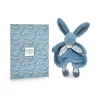 Doudou lapin bleu lapin doudou 29 cm