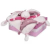 Doudou lapin cerise