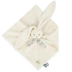 Doudou lapin lapinoo crème