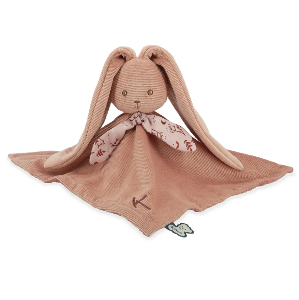 Doudou lapin lapinoo terracotta