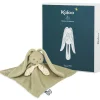 Doudou lapin lapinoo vert