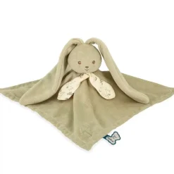 Doudou lapin lapinoo vert