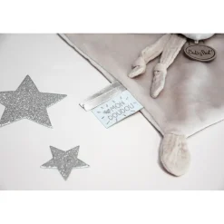 Doudou lapin mocca