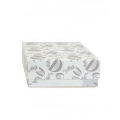 Doudou lapin mouchoir 10 cm blanc