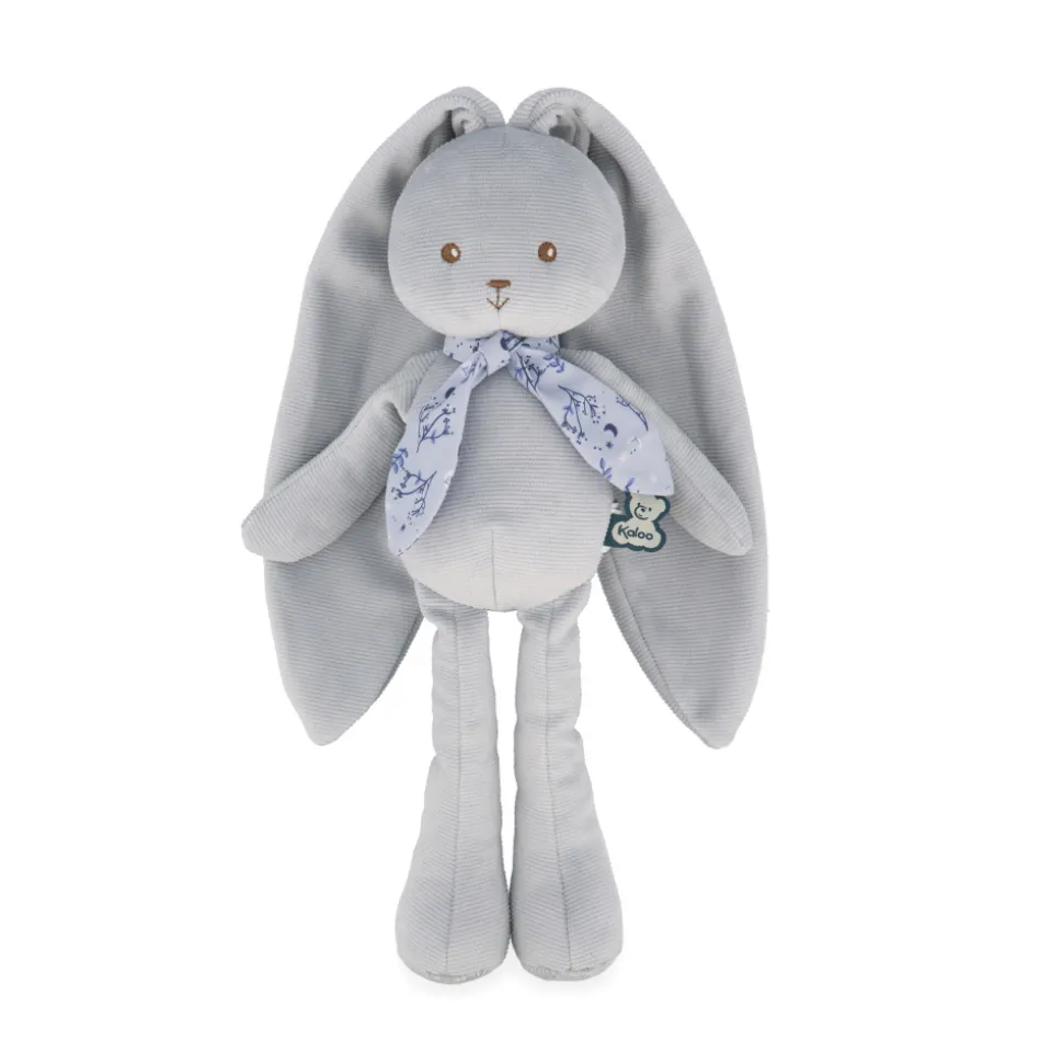 Doudou lapinoo 35 cm bleu