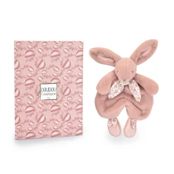 Doudou lapin rose lapin doudou 29 cm