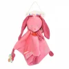 Doudou lapin terracotta