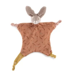 Doudou lapin trois petits lapins - argile