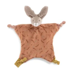 Doudou lapin trois petits lapins - argile
