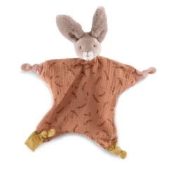 Doudou lapin trois petits lapins - argile