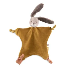 Doudou lapin trois petits lapins - ocre
