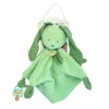 Doudou lapin vert sauge