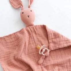 Doudou lapin 40x40 cm bambi