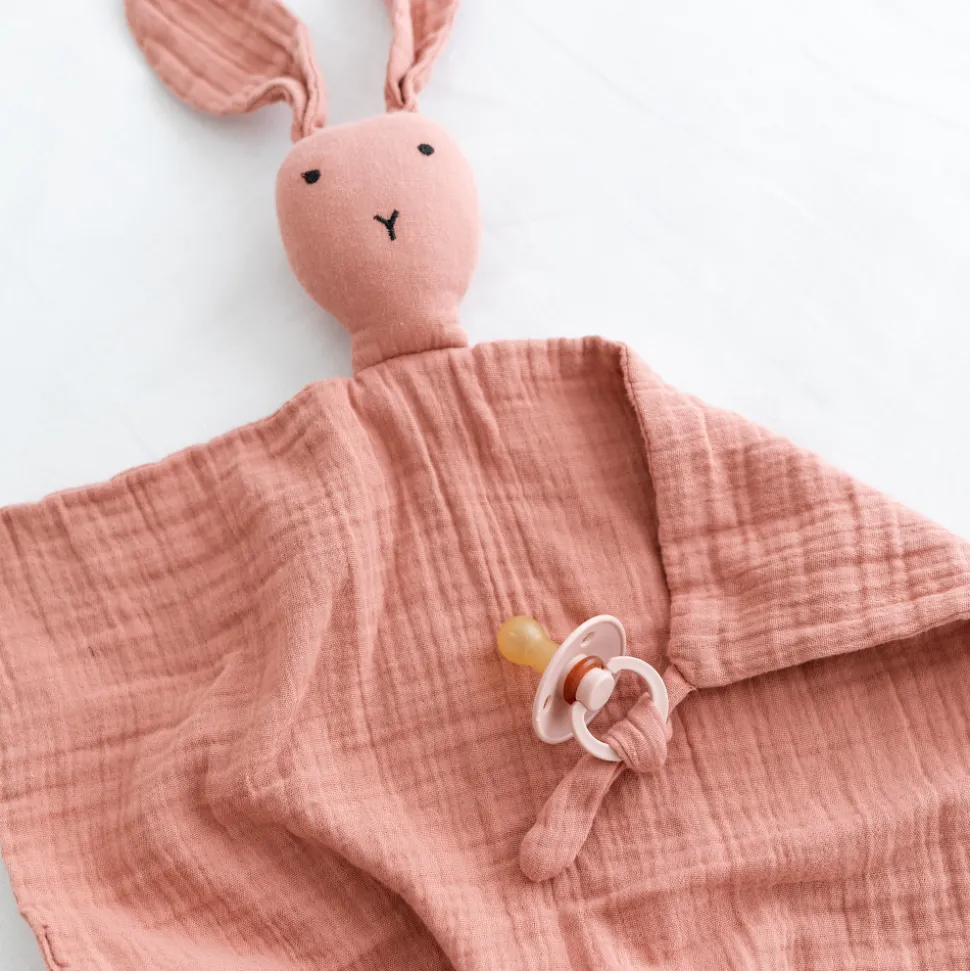 Doudou lapin 40x40 cm bambi