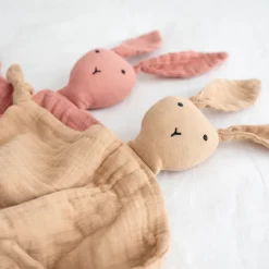 Doudou lapin 40x40 cm bambi