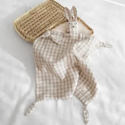 Doudou lapin 40x40 cm sésame