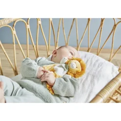 Doudou les amis 18 cm lion nougat