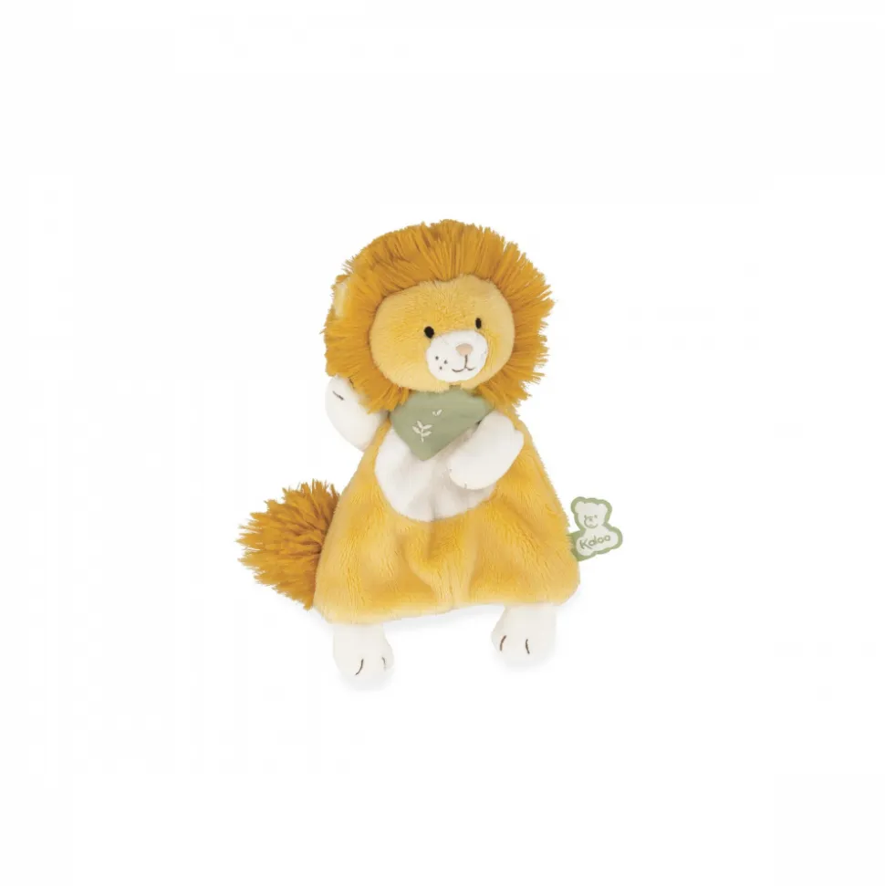 Doudou les amis 18 cm lion nougat