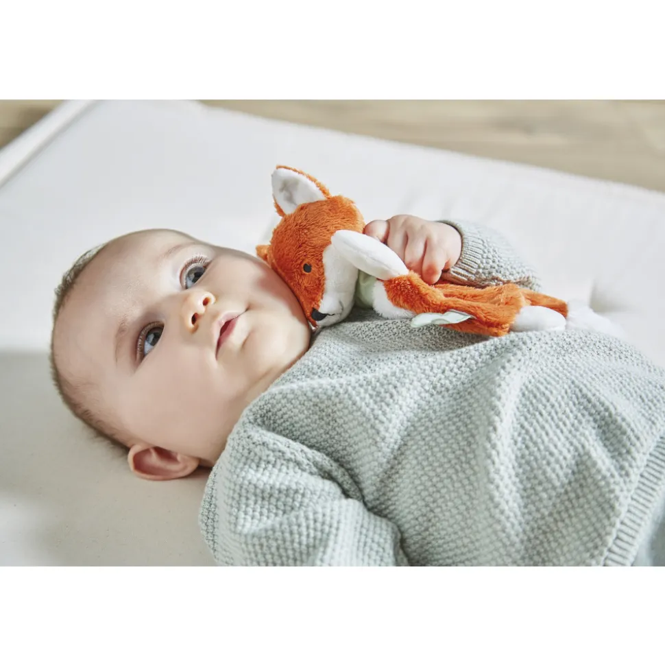 Doudou les amis 18 cm renard paprika