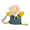 Doudou marionnette boh'aime lion 25 cm